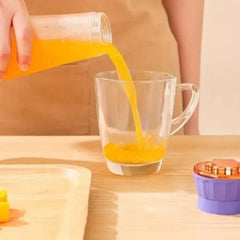 Portable Home Electric 6-Blade Juicer with USB Charging