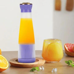 Portable Home Electric 6-Blade Juicer with USB Charging